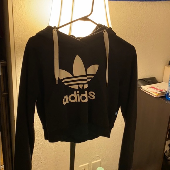 Adidas Cropped Hoodie - Picture 3 of 4